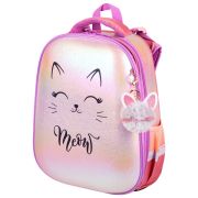 Ранец BRAUBERG SHINY, 2 отделения, с брелком, «Cheerful», 38х28х14 см, 270697