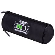 Пенал мягкий BRAUBERG, 3 отделения, нейлон, 21х7х7 см, «Battery», 270843