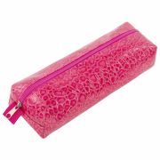 Пенал-косметичка BRAUBERG, «крокодиловая кожа», 20х6х4 см, «Ultra pink», 270850