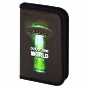 Пенал ЮНЛАНДИЯ, 1 отделение, металлизированный картон, конгрев, 19х11 см, «Out of this world», 271038