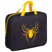 Папка на молнии с ручками BRAUBERG А4, 1 отделение, полиэстер, 80 мм, «Venomous spider», 271485
