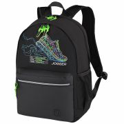 Рюкзак BRAUBERG FASHION CITY универсальный, 2 отделения, «Virtual sneaker», черный, 46х31х15 см, 271671