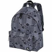 Рюкзак BRAUBERG СИТИ-ФОРМАТ универсальный, «Night city», черный, 41х32х14 см, 271679