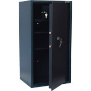 Сейф BRABIX «КМ-900Т», 900х470х400 мм, 51 кг, ключевой замок + 2 полки, трейзер, крепление к стене, 291168