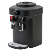 Кулер для воды HOT FROST D65EN, настольный, НАГРЕВ/ОХЛАЖДЕНИЕ ЭЛЕКТРОННОЕ, 2 крана, черный, 1102065, 110206501