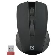 Мышь беспроводная DEFENDER Accura MM-935, 3 кнопки + 1 колесо-кнопка, оптическая, черная, 52935