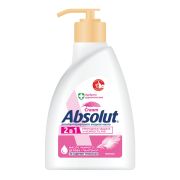 Мыло жидкое антибактериальное 250 мл ABSOLUT (Абсолют) «Нежное», дозатор, не содержит триклозан, 5061, 5007, 5061