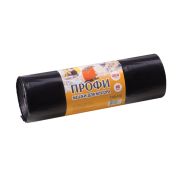 Мешки для мусора 360 л, черные, в рулоне 10 шт., ПВД, 65 мкм, 110х140 см, особо прочные, КОНЦЕПЦИЯ БЫТА «Профи», 2883
