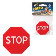 Значок светоотражающий «Знак STOP», 50 мм