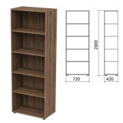 Шкаф (стеллаж) «Приоритет», 720х420х2000 мм, 4 полки, лагос, К-934, К-934 лагос